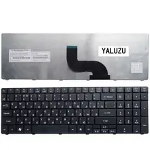 YALUZU Новая русская клавиатура для acer для TRAVELMATE TM 5742G 5742Z 5742ZG 5744 5744Z RU черная клавиатура для ноутбука
