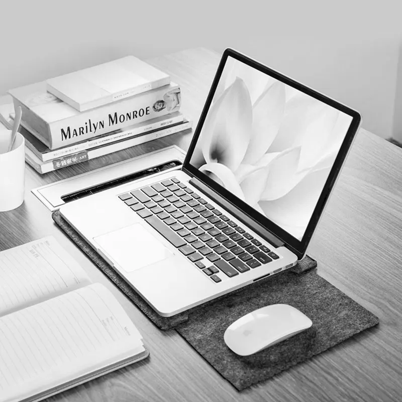 Ультрамягкий чехол сумка для ноутбука Apple Macbook Air Pro Retina 11 12 13 с защитой от потерь