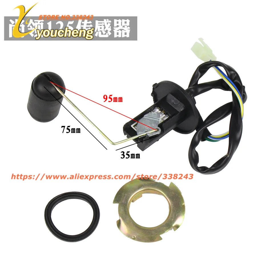 Replacement Repair Scooter Fuel Level Sensor Gasoline Tank Sensor Oil