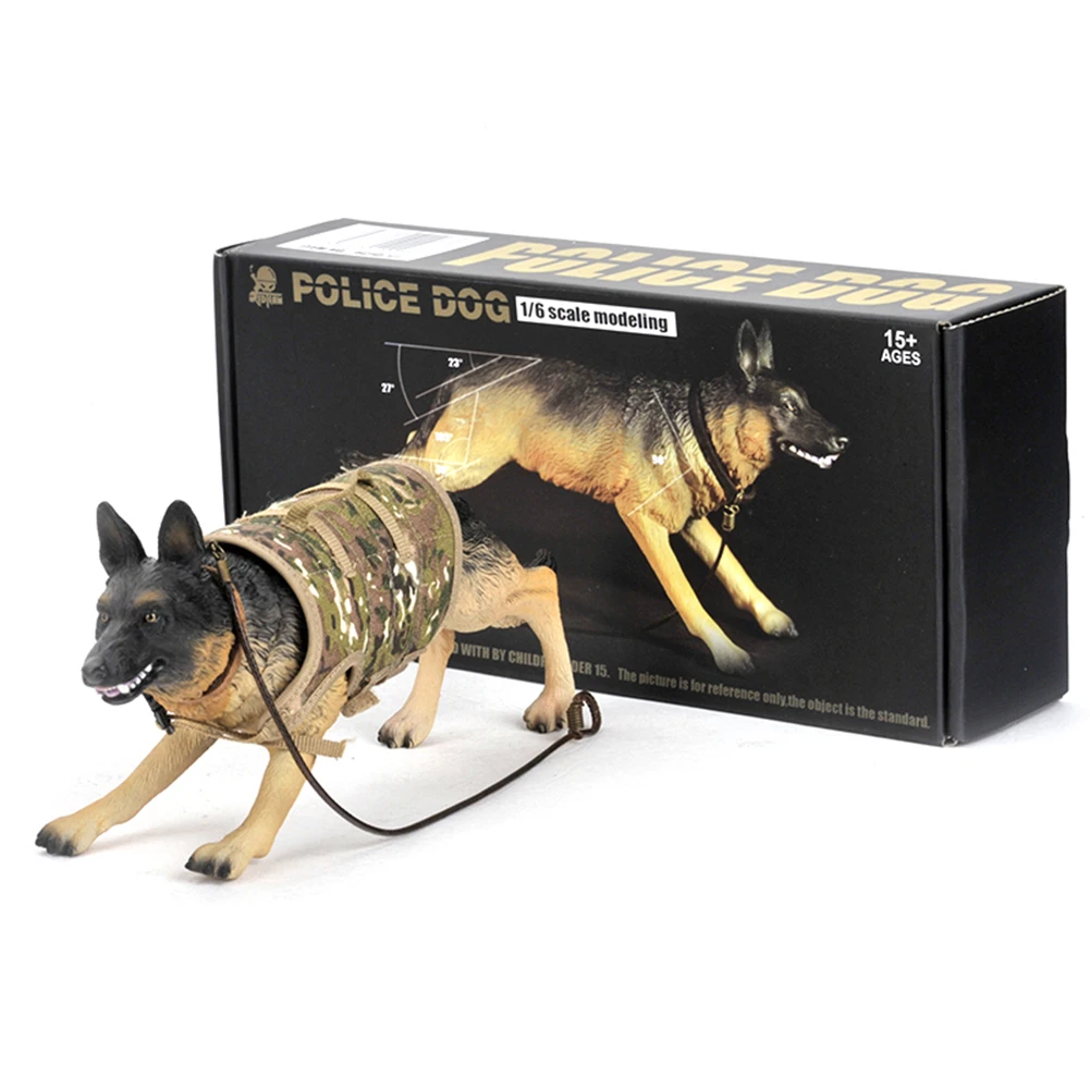 Популярный военный персонаж SWAT полицейская игрушка 1/6 немецкая модель овчарки 1/6 аксессуары для животных пластиковая игрушка солдат