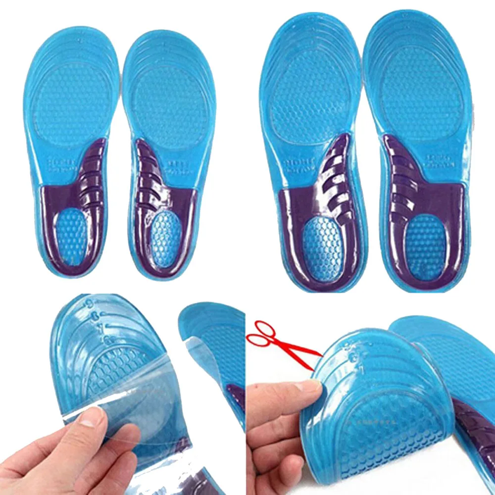 Buy 2Pcs/1Pair Orthotic Soft Insoles Free Size Unisex