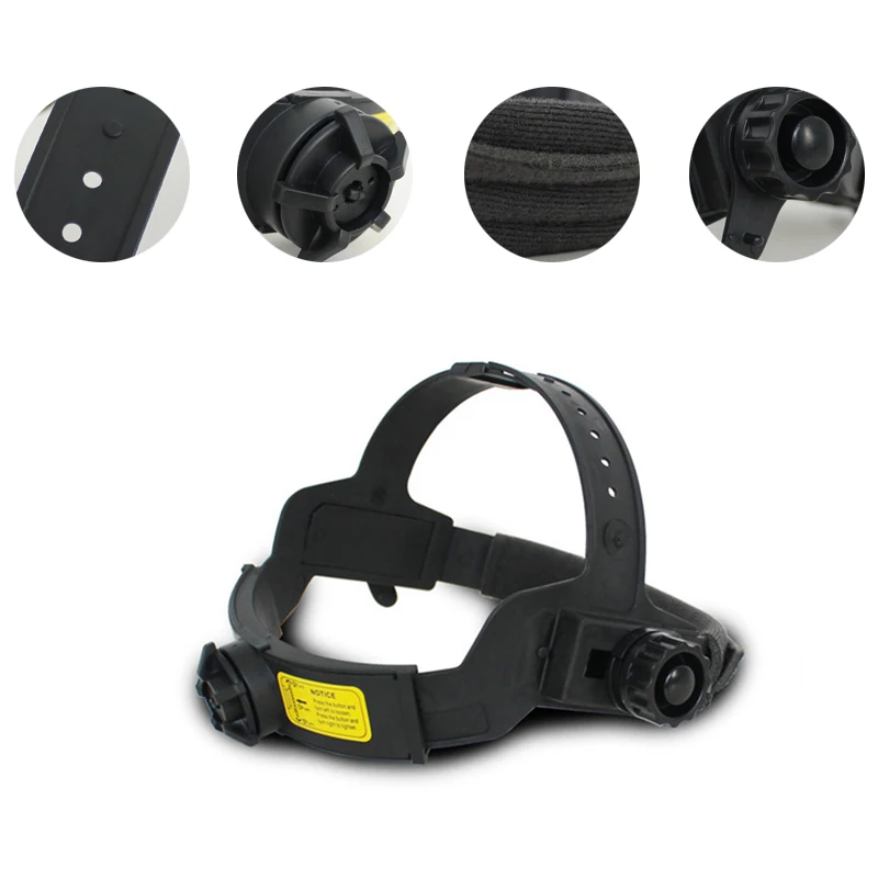 

Free Shipping Automatic Dimming Welding Mask Welding Cap Accessories Headband Welding Mask for All Welder Machine