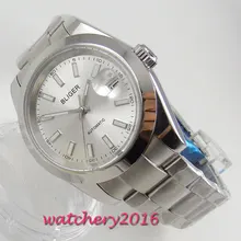 39mm Bliger White Dial Sapphire Glass Luminous Hands Polished Bezel Automatic Movement men's Watch 39mm Bliger White Dial Sapphire Glass Luminous Hands Polished Bezel Automatic Movement men's Watch