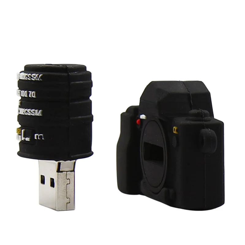 

camera model pen drive 64GB 128GB creative usb flash drive pendrive 4GB 8GB 16GB 32GB cartoon memory stick U disk gift