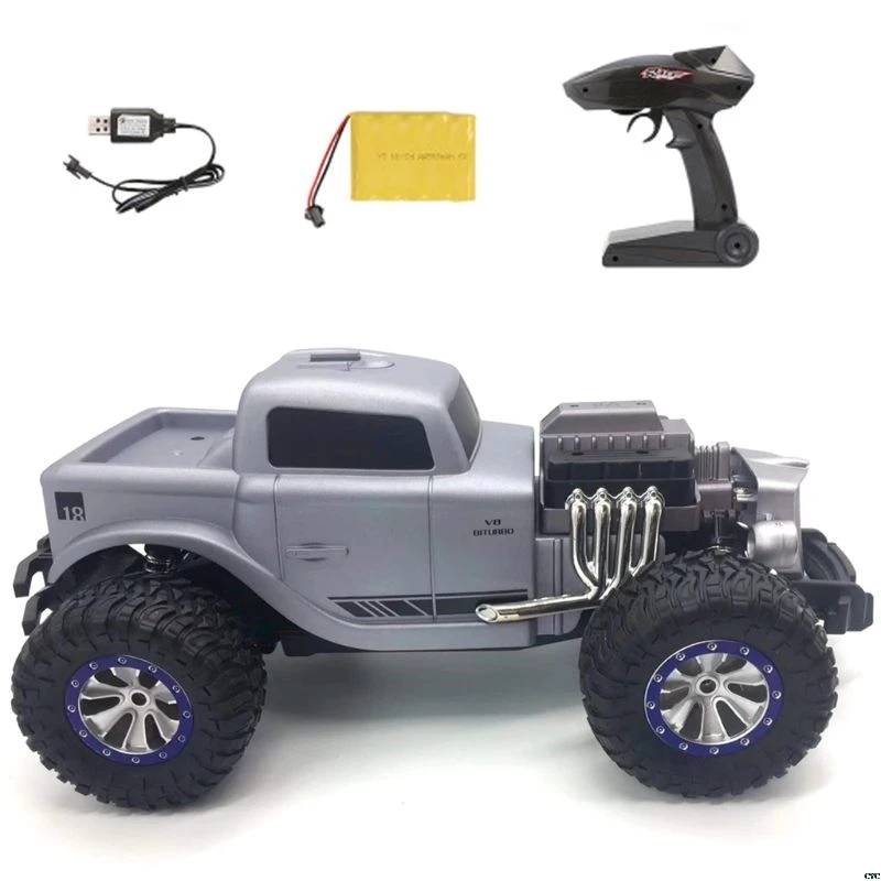 Автомобиль дистанционного управления RC Гусеничный внедорожник 4CH автомобиль для детей на открытом воздухе игрушки подарки - Цвет: A