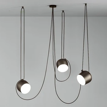 

Post Modern Chandelier Simple Creative Personality Restaurant LED Pendant Lamp Lamps American Industrial Showcase Pendant Lamps