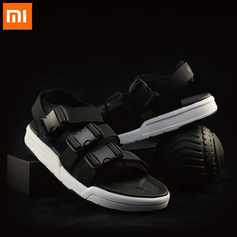 

2019 Xiaomi FREETIE Curved Magic Belt Sandals Non-slip Soft Foot Free Buckle Leisure Outdoor Beach Shoes Summer For Men mi home