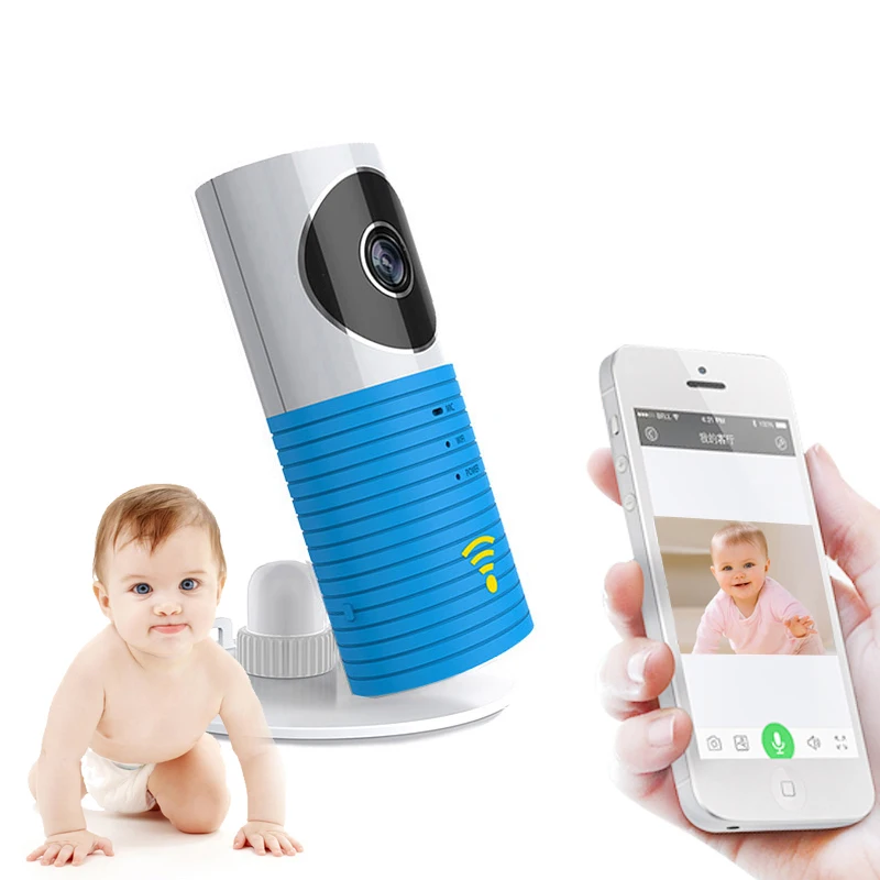 

Clever Dog Wireless Wifi Baby Monitor Camera Intelligent Alerts Nightvision Intercom Wifi IP Camera support iOS Android