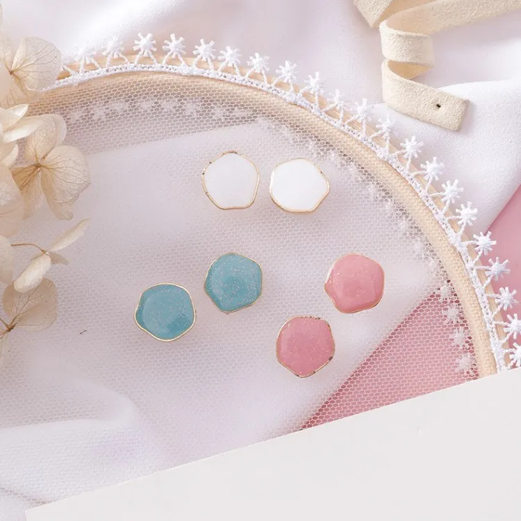 

2020 Hot Sale Trendy Irregular Geometric Drop Earrings Female Crystal from Swarovskis 3 Colors Temperament sweet jewelry Women