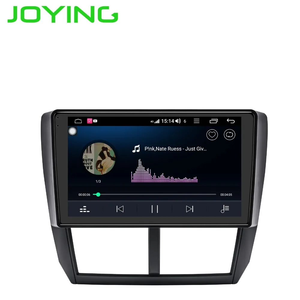 

JOYING 9" car radio 4GB Ram 64 Rom IPS screen stereo audio autoradio SWC built in 4G module for Subaru Forester 2008-2012 DSP BT