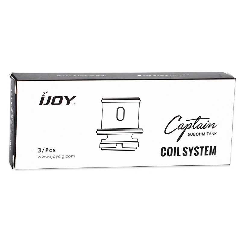 Оригинальная катушка IJOY Captain CA 3 шт. 0 Ом CA8 15 для Subohm Tank электронная сигарета