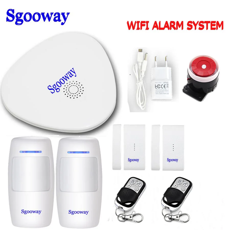 WIFI Home Security Alarm System DIY KIT IOS Android Smartphone App Burglar Alarm wifi switch with ip Camera WIFI Home Security Alarm System DIY KIT IOS Android Smartphone App Burglar Alarm wifi switch with ip Camera