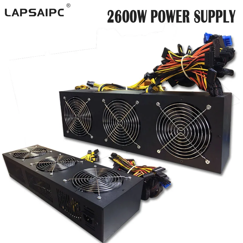 Импульсный источник питания Lapsaipc 2600 Вт новая и оригинальная майнинговая машина