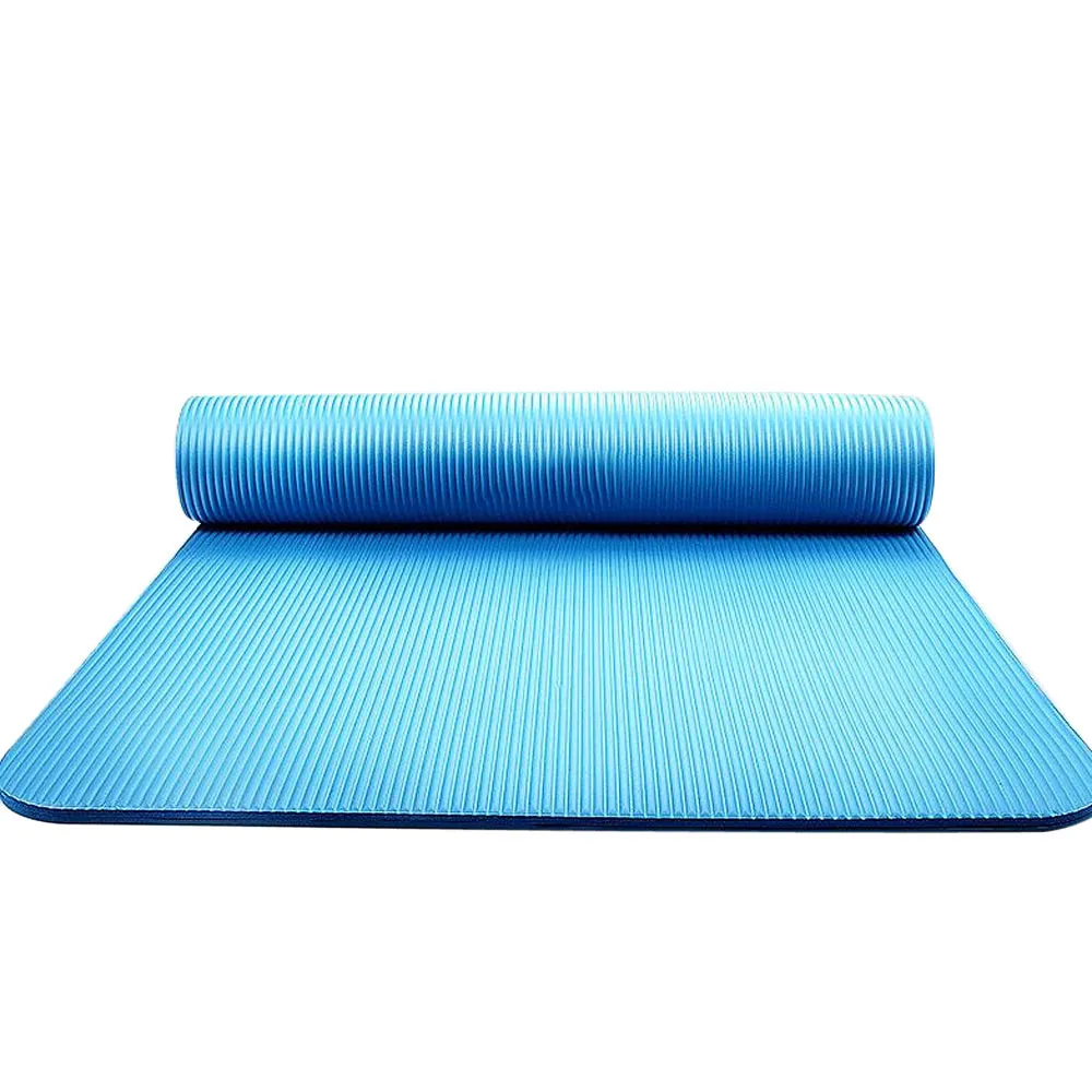 15 мм Толстая прочная Циновка для йоги нескользящий Тренировочный коврик для фитнеса коврик для похудения коврик для финтеса коврики для тренажерного зала# XB20