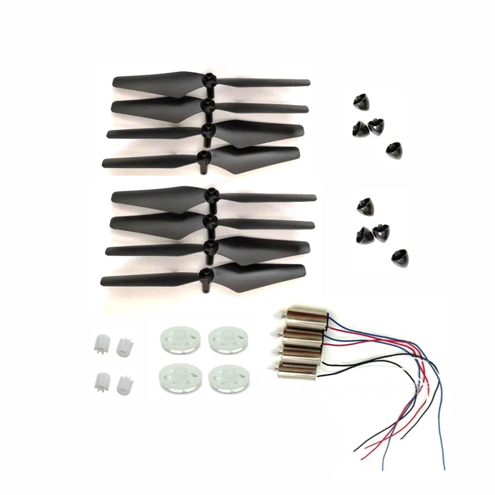 

rc drone part for ky601s motor engines propelller blades props cap guard ring arm Accessories set
