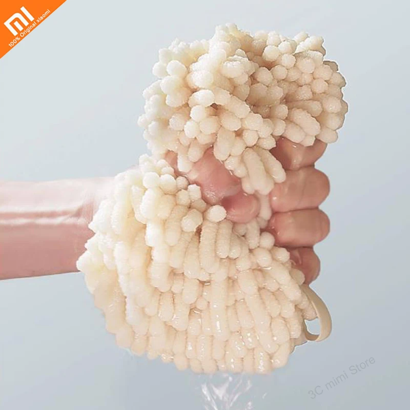 Полотенце мяч Xiaomi mijia впитывающий и быстросохнущий предотвращает размножение