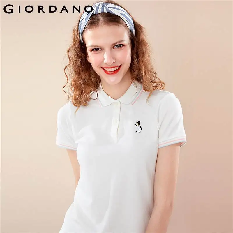 giordano women's polo shirt