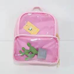 Для женщин прозрачные рюкзаки рюкзак мешок школы сумки для покупок и поездок