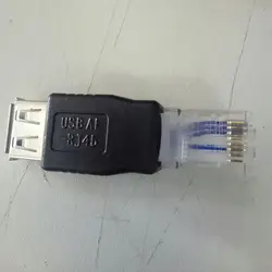 RJ45 Ethernet USB мужчин и женщин локальной сети Интерфейс адаптер прибора штекер маршрутизатора Портативный