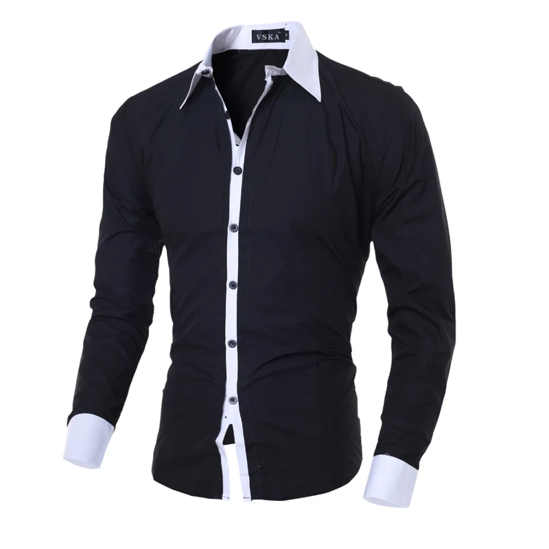 

Low price 2016 Western Classic design fashion men's casual shirts long sleeve young man patchwork shirt Slim fit free ship