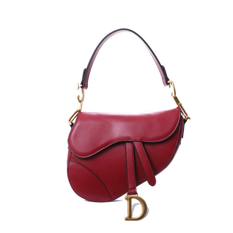 

Cowhide Luxury Handbags Women Bags Designer Fashion Saddle Shoulder Bag for Ladies High Quality for Women's 2018 Luxury Bag