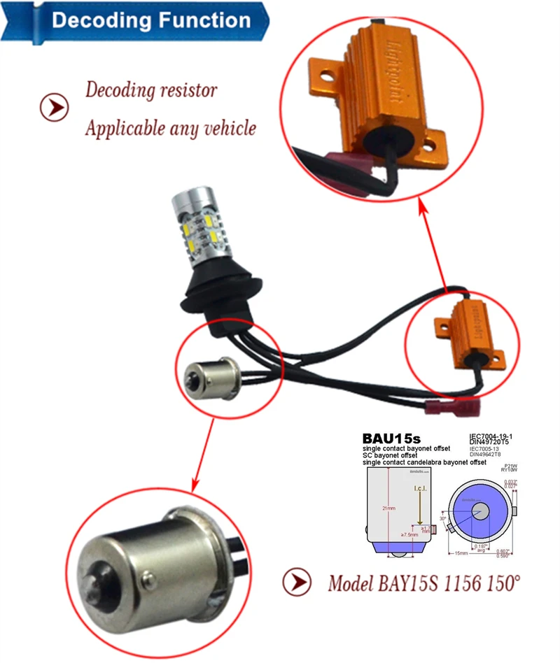 Shinman указатель поворота lighter для «Chevrolet Impala» 2010-2013 PY21W BAU15S 1156 светодиодный Поворотники передние света и DRL все в одном