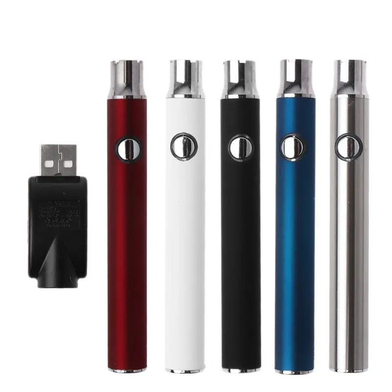 

1Set 350MAH Push Button Preheat Battery Adjustable Voltage 510 Thread CBD Cartridge Tank for Ce4 G2 Vape Vaporizer Pen Accessori