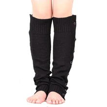 Новинка; Розничная ; гетры для женщин на пуговицах; сапоги с манжетами; гетры для обуви; носки; Вязаные Гетры