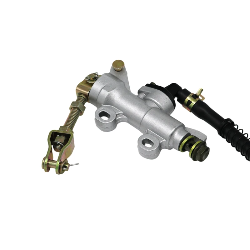 LMoDri Motorcycle Dirt Pit Bike ATV Rear Foot Hydraulic Brake Master Cylinder Pump black Pitch