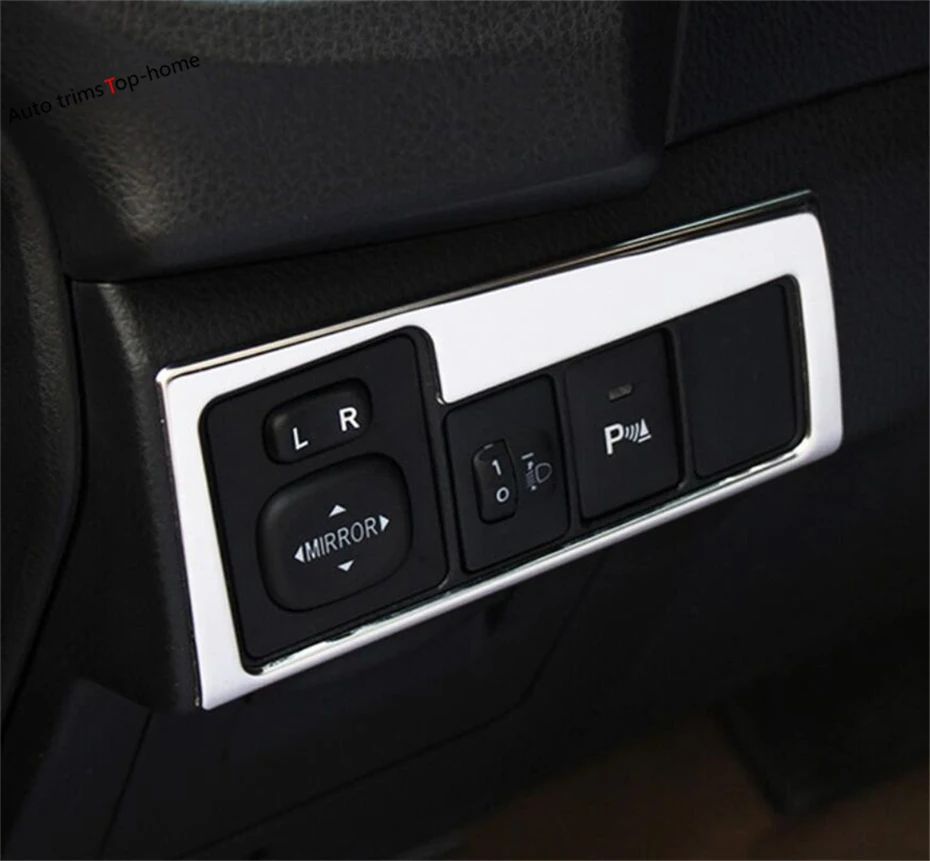 Передняя фара Yimaautotrims Накладка для Toyota Corolla 2017 2018 модель из нержавеющей