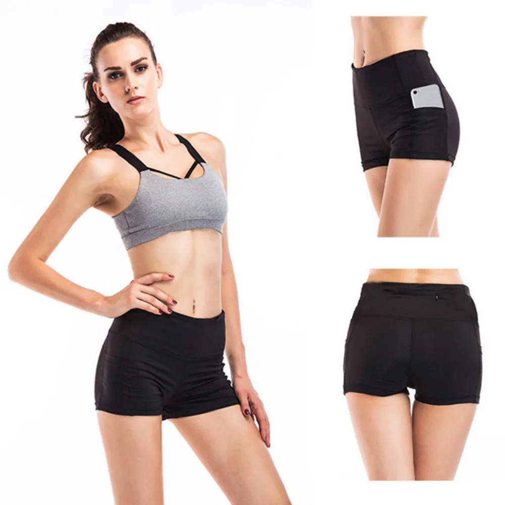 

2019 yoga pants Women's three-length yoga pants and pleated shorts Woman summer sports fitness yoga breathable leggings 40MA8