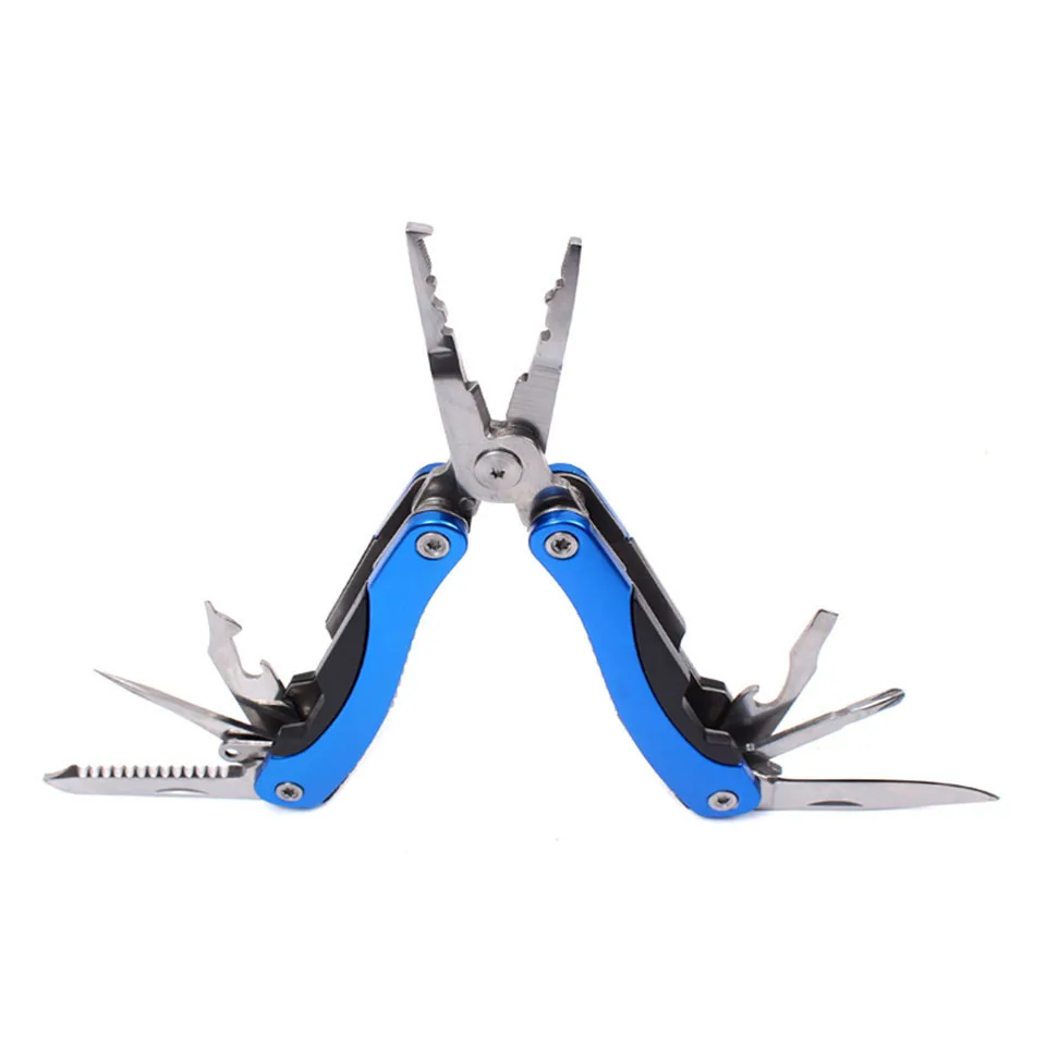 Stainless Steel Fishing Pliers Scissors Line Remove Top Tackle Tool Hook I7Q1 