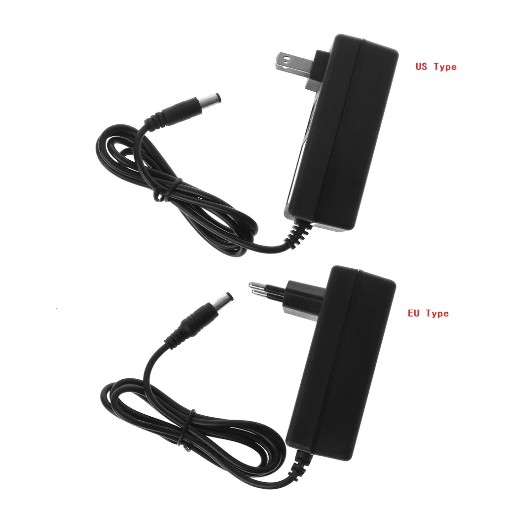 

Battery Charger 16.8V DC AC 1A Intelligent Lithium Li-on Power Adapter EU US Plug
