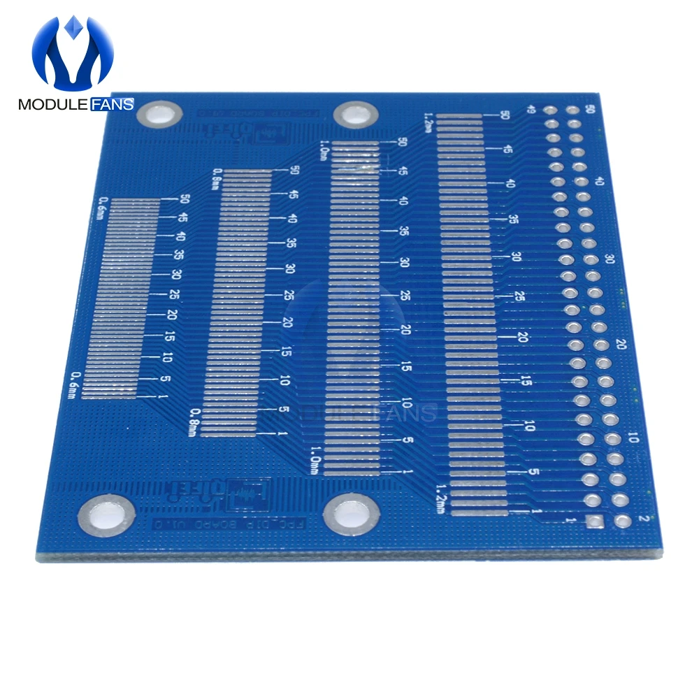 0,5 мм до 1,2 мм Pin Pitch адаптер PCB FPC плата 2,0-3,5 дюймов TFT lcd SMD для DIP H