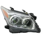 1 шт. LX570 головной светильник, автомобильные аксессуары, 2011 2012 год бампер светильник для LX570 светодиодный передний фонарь головной светильник s Хром Корпус LX 570 - Цвет: 1pcs Left side