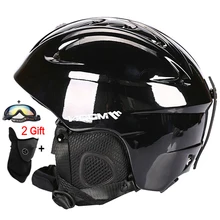 MOON Ultralight Ski Helmet In-mold Skating Skateboard Snowboard Helmet Size 52-64 CM CE Certification Safety Skiing Helmet