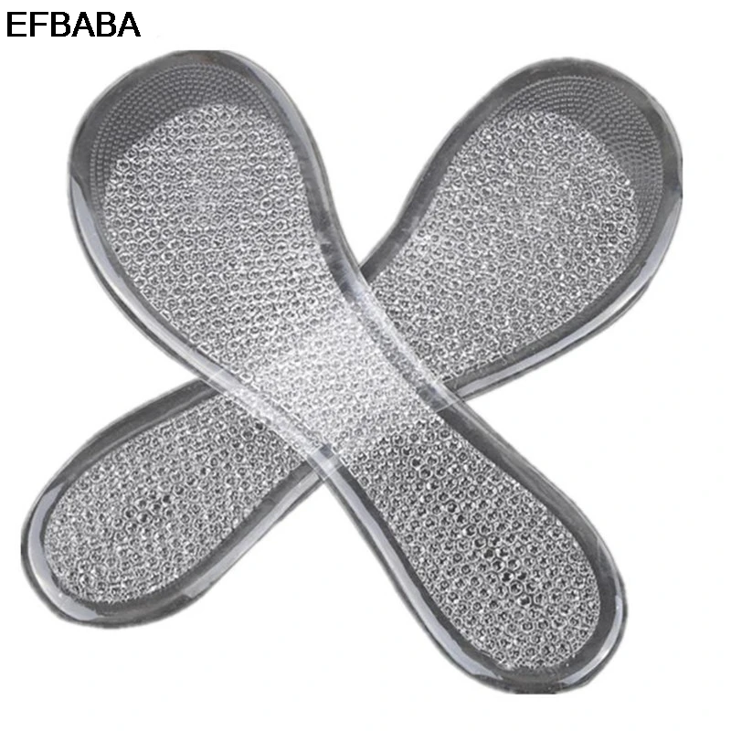 

EFBABA High Heel Insole Silicone Insoles Shock Absorbing Insoles Honeycomb Pads Gel Cushions Shoe Inserts Accessoire Chaussure