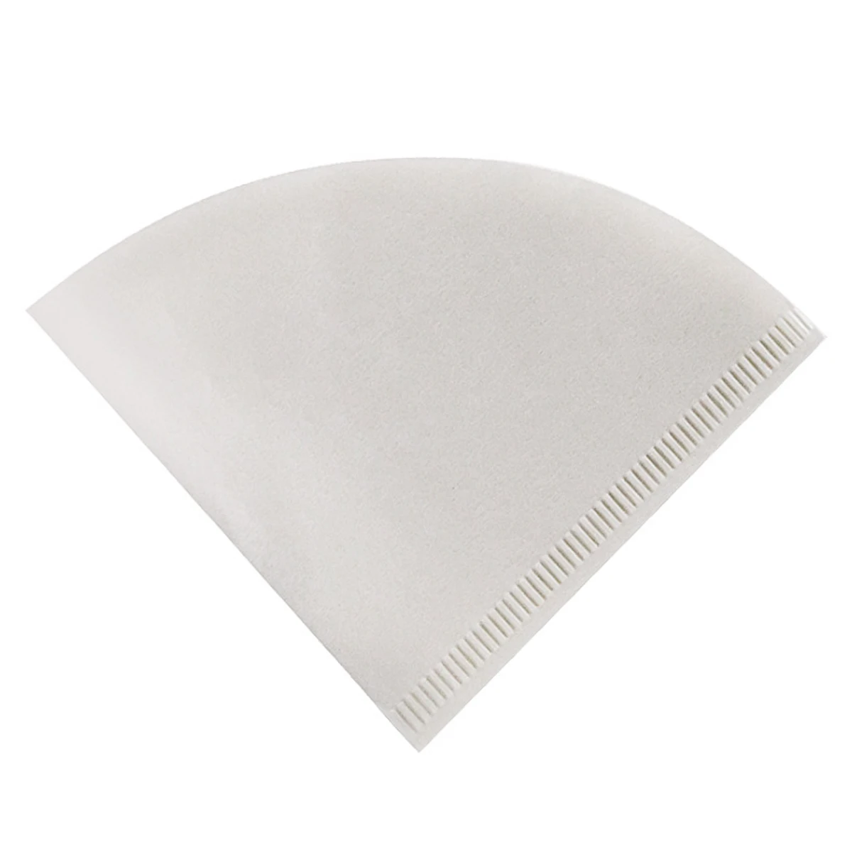 

New Durable 50 Count V Shape Eco-friendly Paper Coffee Filters Folded Style Eco-friendly New Filter Hand CoffeeFilter Paper
