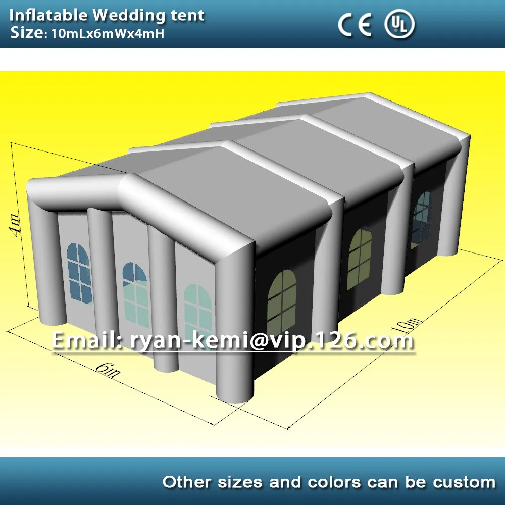 10 м надувные свадебные палатки, надувные вечерние палатки, уличные надувные палатки, хорошая цена, надувные палатки