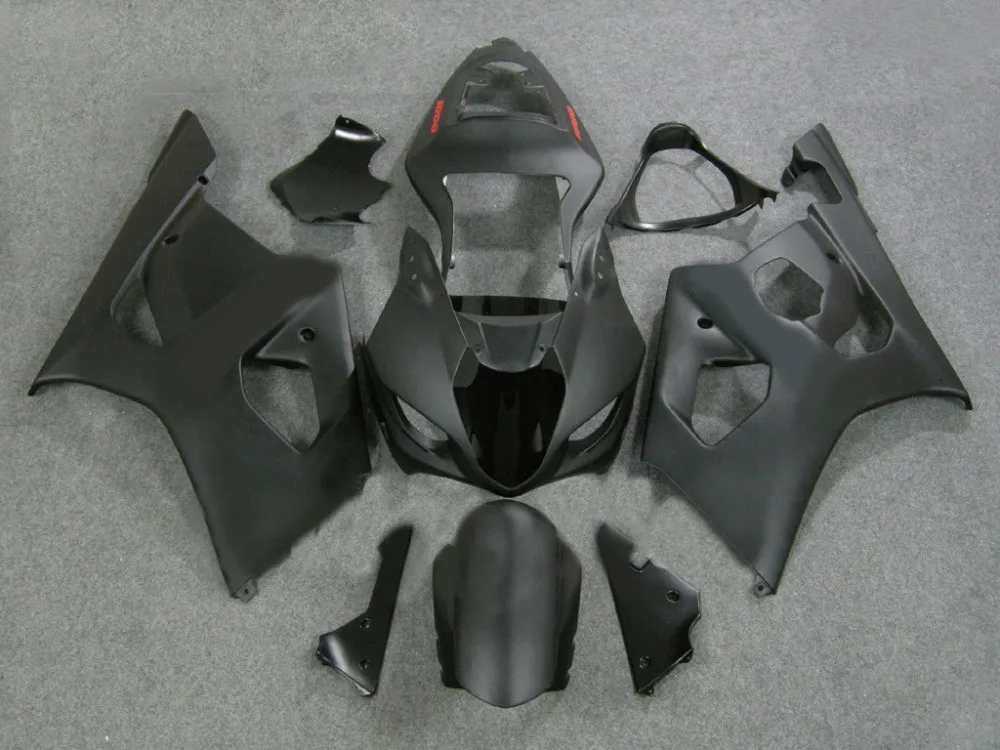

Injection mold Fairing kit for SUZUKI GSXR1000 K3 03 04 GSXR 1000 2003 2004 gsxr1000 ABS matte black Fairings set+gifts SQ02