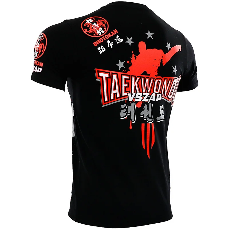 VSZAP Kampf Sanda Boxen MMA футболка для тренажерного зала kampfart фитнес тренировка Muay Thai