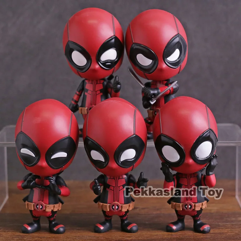 Горячие игрушки Cosbaby Дэдпул мини ПВХ экшн фигурка Коллекционная модель игрушка