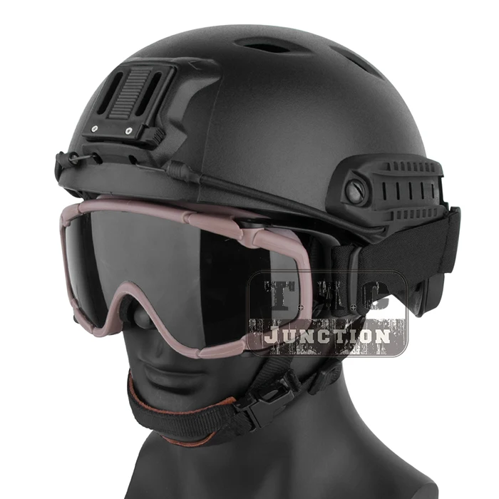 Tactical Airsoft Anti Fog Ballistic Goggle Outdoor Skate Cycling