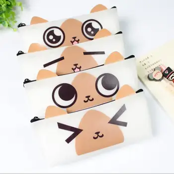 

Cute expression express pencil bag/pencil case/ fashion stationery/Nice Gift Papeleria Office school supplies WJ0380