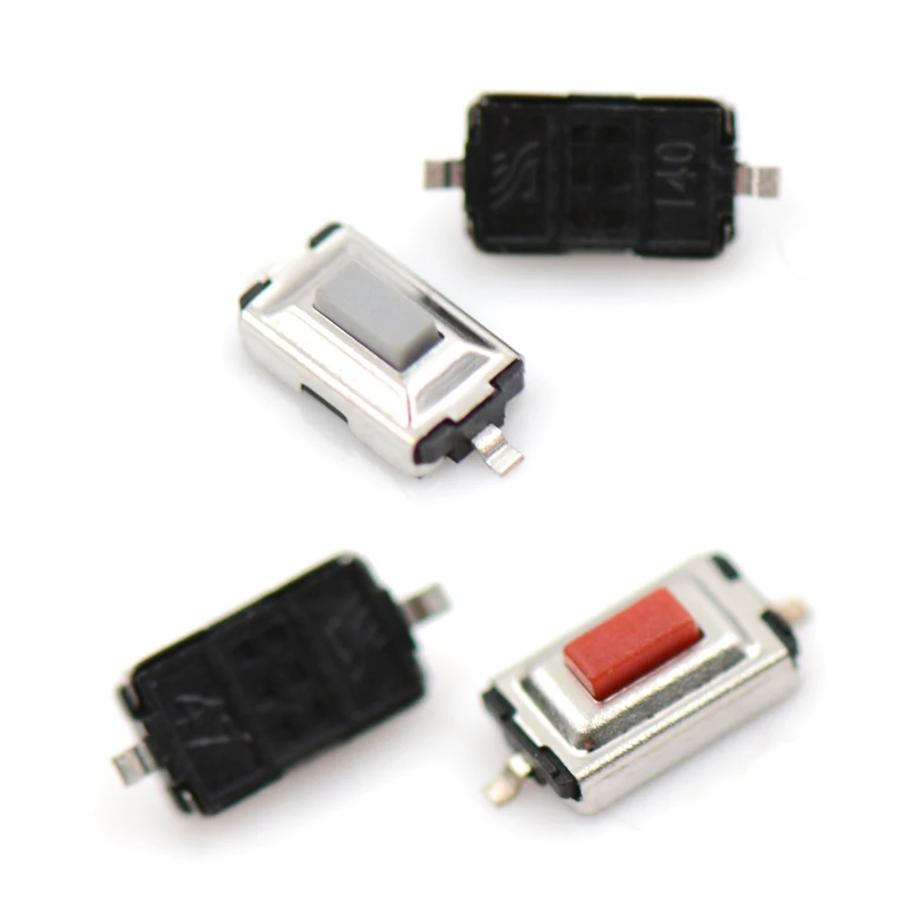

10pcs/lot Micro Switch Momentary Two Pin Push Button Switch SMD Tactile Tact Push Button For MP3 MP4 3*6*2.5 MM