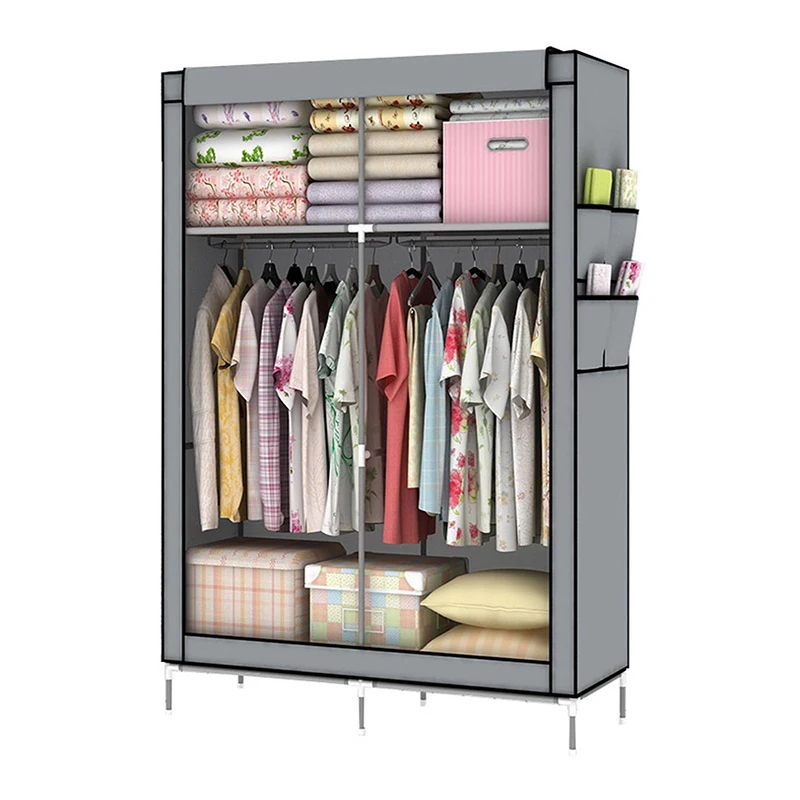 YOUUD DIY Assamble Simple Pliage Renforcement Portable Penderie Armoire