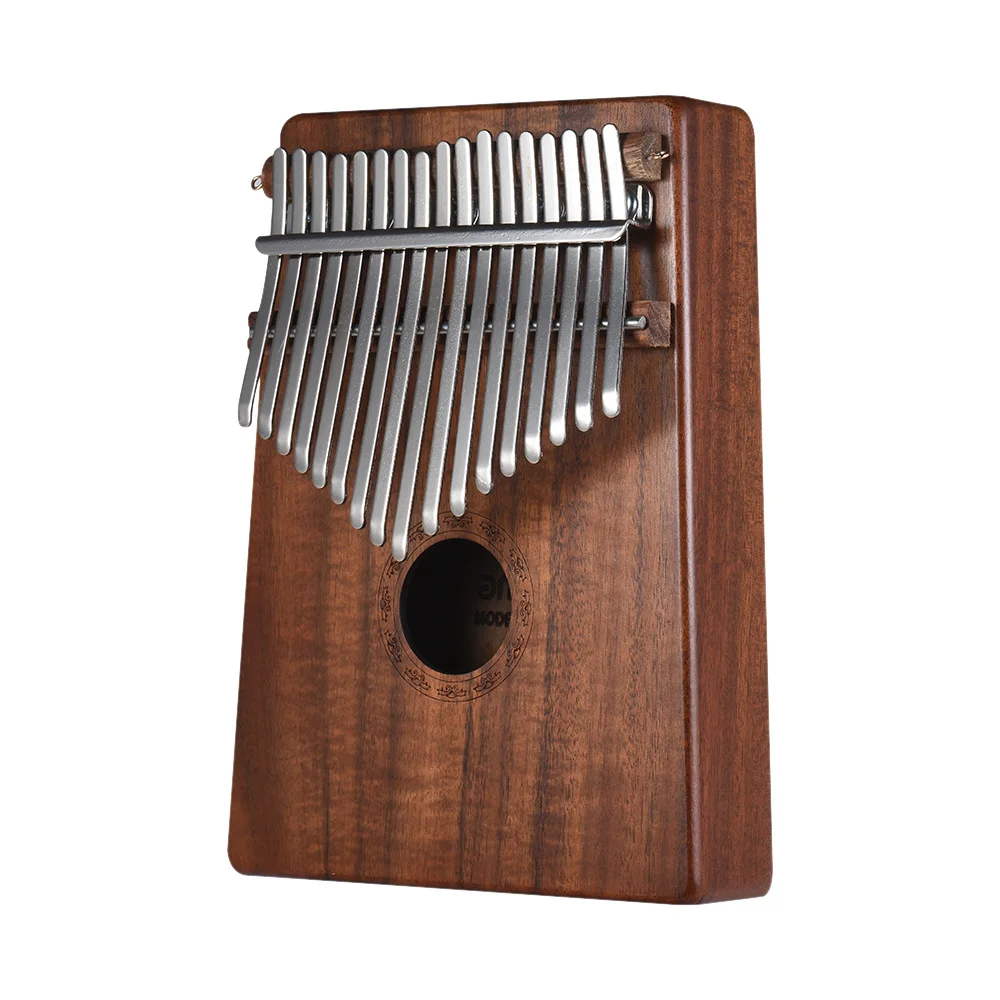 Ammoon AKP 17K портативный 17 клавишный большой пианино Kalimba Mbira Sanza Гавайский Koa с сумкой