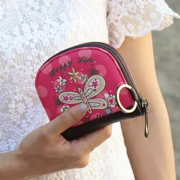 

Women's Purse Zipper Coin Pocket Wallet Card Holder Female Money Bag Small carteira feminina