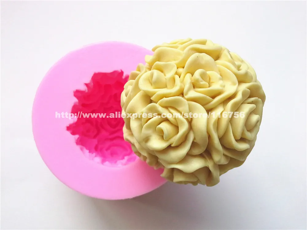 Fondant Rose Cake Decoration Fondant Rose Cake Decoration