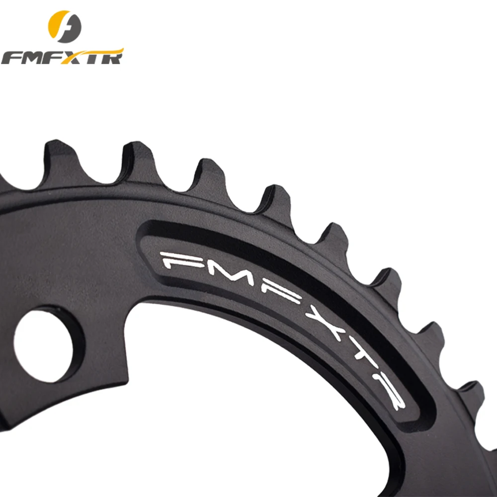 Фиет Кривошип 104BCD Ronde Vorm Smalle Brede 32 t/34 t/36 t/38 t MTB Kettingblad Fiets Kettingwiel fiets Cirkel Crankstel Enkele P